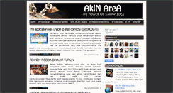 Desktop Screenshot of akinarea.com