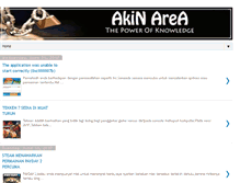 Tablet Screenshot of akinarea.com